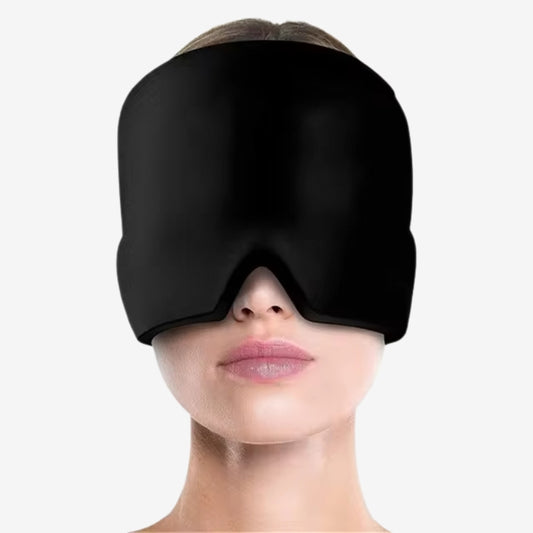 masque anti migraine noir